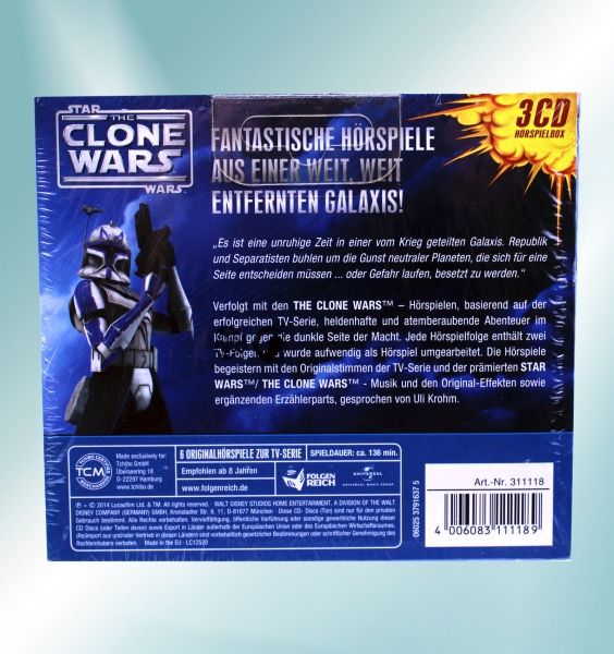 The Clone Wars,Star Wars,Hörspielbox,CD,Universal,TV Serie